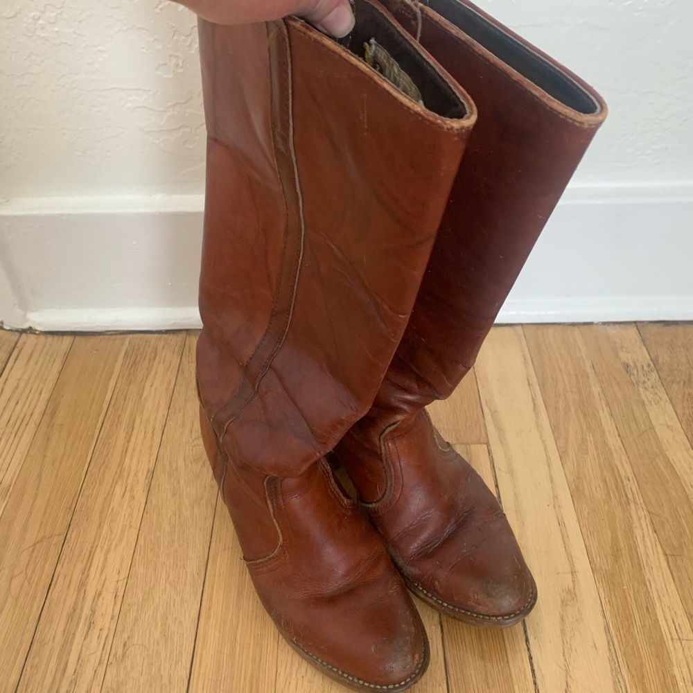Vintage Dex Leather boots